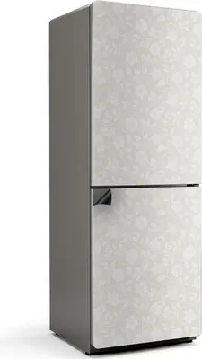 Produktbild von Zartes Blumenmuster – Magnetische Kühlschrank Abdeckung – Dekorfolie magnetisch Küche – Kühlschrank Magnet Deko – selbstklebende Magnettafel – Magnetfolie für Kühlschranktür – 70x190 cm