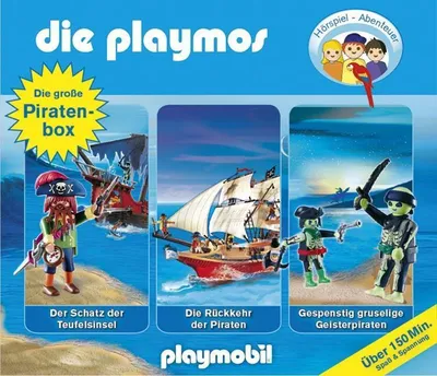 Produktbild von Playmos,Die-Die Große Piraten-Box