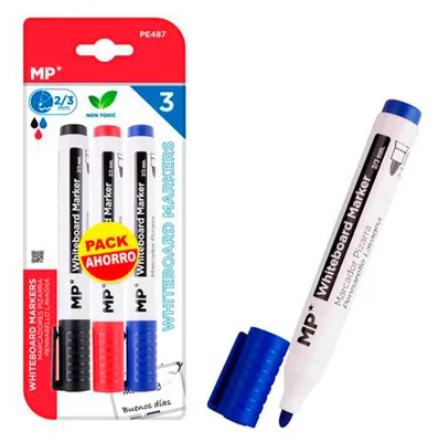 Productafbeelding van Markeerstiften voor tabellen, 2-3 mm, 3 stuks - MP Main Paper