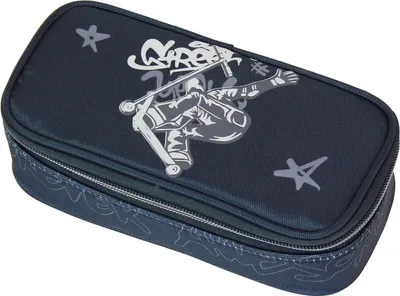 Produktbild von Walker Schlampermäppchen Fame 2.0 Pencil Box Super Skate schwarz