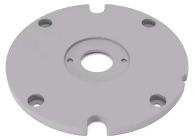 Produktbild von PRIWAS Grundplatte/Adapterplatte für Kopierhülsen passend für Triton MOF001 | Gleitplatte passend für Triton Oberfräsen