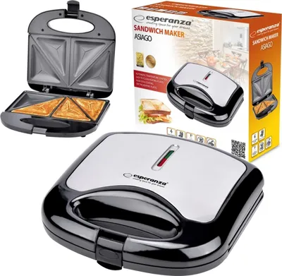 Obrázok produktu pre Sendvičovač Esperanza 1000W Asiago