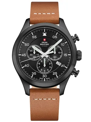 Immagine prodotto di Orologio da uomo SWISS MILITARY SM34076.08 classic in marrone.