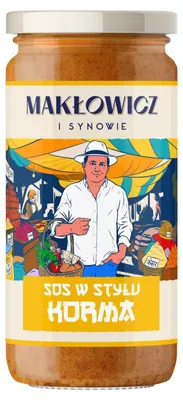 Image de Makłowicz et Fils, sauce Korma, 400 g