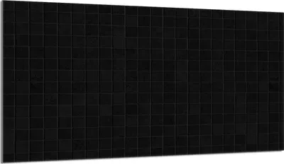 Image de Plaque de recouvrement pour cuisinière 90x52 Vitrocéramiquefeld Couverture anti-éclaboussures Plaque en verre Deko Planche à découper, Motif noir