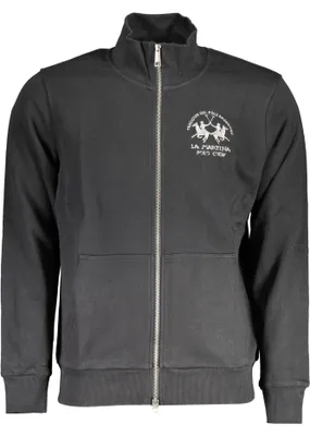 Immagine prodotto di Schwarzes Sweatshirt Mit Reissverschluss Für Herren La Martina