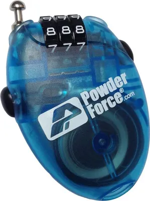 Produktbild von Powderforce Mrs. Lock Clear Blue Schloss Snowboardschloss