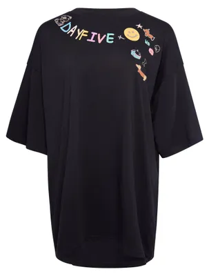 Produktbild von SWIRLIE damen t-shirt - schwarz, M