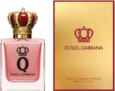 Zdjęcie produktu dla Dolce&Gabbana Q, Kobiety, 50 ml, Perfumy w płynie, Wiśnia (owoc), Heliotrop, Bursztyn