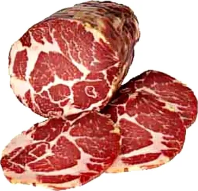 Produktbild von Coppa stagionata gereift ca. 2 kg. - Bazza
