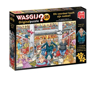Produktbild von Wasgij Original 25, Deal Breaker, 2x1000 Teile Puzzle