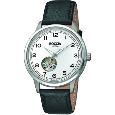 Produktbild von Boccia Titanium 3613-01 Herren Automatikuhr