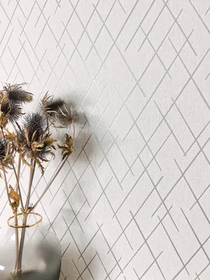 Produktbild von NEWROOM Tapete Saira Silver Grau Vliestapete - Modern Linien Striche  Germany