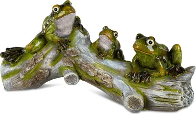 Produktbild von Dekofigur Frösche auf Ast formano