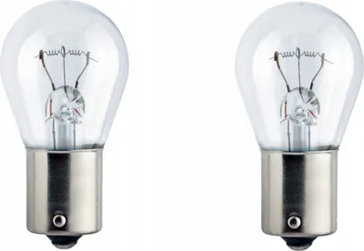 Zdjęcie produktu dla Żarówki halogenowe P21W BA15s 12V 2szt. blister AMIO-03351