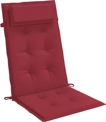 Produktbild von vidaXL Hochlehner-Auflagen 6 Stk. Weinrot Oxford-Gewebe
