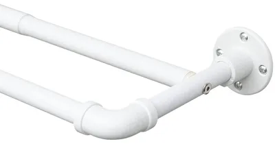 Obrázok produktu pre Nastaviteľná priemyselná závesná tyč pre očkové závesy 74-200 cm