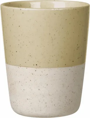 Produktbild von Blomus Becher Sablo Savannah, Tasse, Kaffeebecher, Keramik, 250 ml, 64340