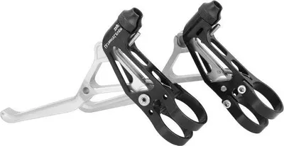 Productafbeelding van Famanu Remhebel Ultralight - V-rem voor vouwfiets (zwart/zilver)