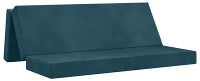 Immagine prodotto di vidaXL Divano letto pieghevole 200 x 67 x 45 cm Blu