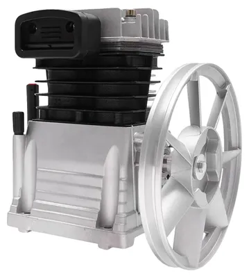 Image de Bloc compresseur, 2 cylindres, 3 ch, 960 tr/min, débit maximal de 420 l/min, pression maximale de 10 bars
