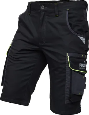 Produktbild von PUMA WORKWEAR PRECISION X Shorts Schwarz/Neon 48