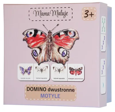Imagen del producto de Gra Domino Motyle de doble cara