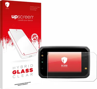 Produktbild von upscreen Schutzglas für Honda Hornet CB1000 SP 2025 Schutzfolie Panzer Folie Glas Display Schutz klar