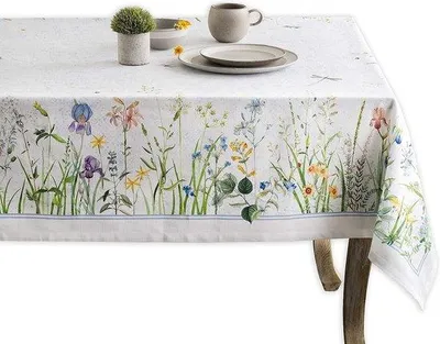Produktbild von Rechteckiges Tischtuch 100% Baumwolle 160x220cm Sommer