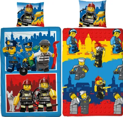 Produktbild von Lego City Bettwäsche Linon / Renforcé