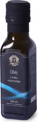 Zdjęcie produktu dla Olej makowy z maku niebieskiego 100ml Naturini