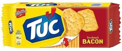 Produktbild von 12x TUC Kekse Salzgebäck Cracker Bacon, 100-g-Packung (12x100g) = 1200 gr