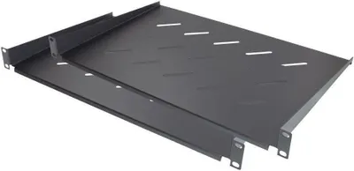 Obrázek produktu pro Sada polic 19", boční upevnění, hloubka 270 mm, RAL 9005