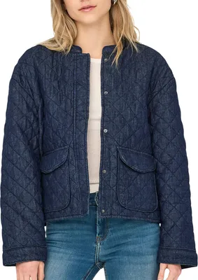 Produktbild von Only Hallie Quilted Denim Jacke Damen
