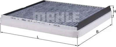 Produktbild von Innenraumfilter KNECHT LAK 74