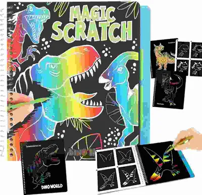 Produktbild von Depesche Vertrieb GmbH & Co. KG Dino World Magic Scratch Book