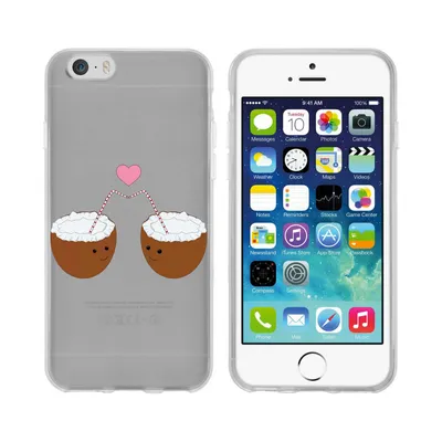 Produktbild von PhoneNatic Case kompatibel mit Apple iPhone 6s / 6 Silikon-Hülle Sommer Coconuts M3