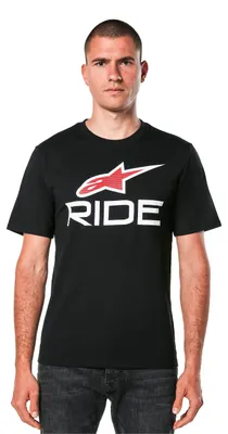 Produktbild von Alpinestars Ride 4.0 CSF T-Shirt schwarz/weiß/rot M