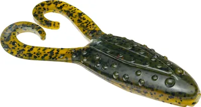 Produktbild von Strike King Gurgle Toad 9,5cm - 7 Gummifrösche, Strike King Farbe:Green Pumpkin Pearl Belly