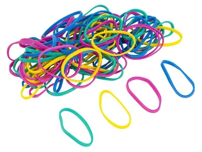 Immagine prodotto di Elastici Educo per lavagne geometriche, confezione da 80 pezzi