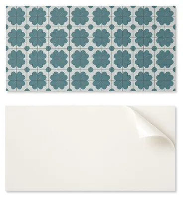 Obrázok produktu pre Samolepiaca potlačená vinylová doska, rozmery 120 x 60 cm, s kvetinovými vzormi v aranžmáne