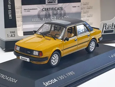Produktbild von ŠKODA 130 L (1985) Tabacco RETRO LINE 1:43