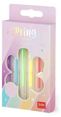 Image de Legami Mini Gelstifte 6er Set - SPRING IS IN THE AIR - PASTEL COLOURS