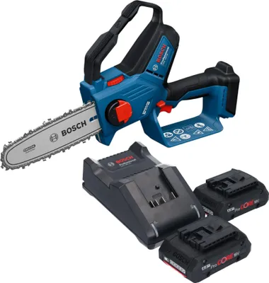 Produktbild von Bosch GKE 18V-20 Professional Akku Astsäge 18 V 18 cm + 2x ProCORE Akku 4,0 Ah + Ladegerät