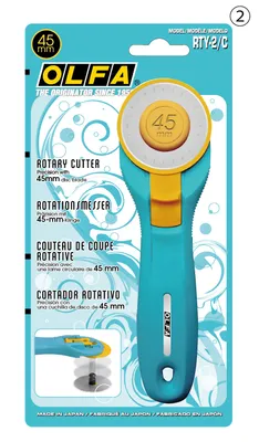 Produktbild von Olfa Rollschneider 45mm aquablue