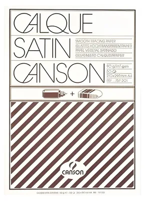 Produktbild von CANSON Transparentpapierblock, DIN A3, 90 g/qm (5299030)