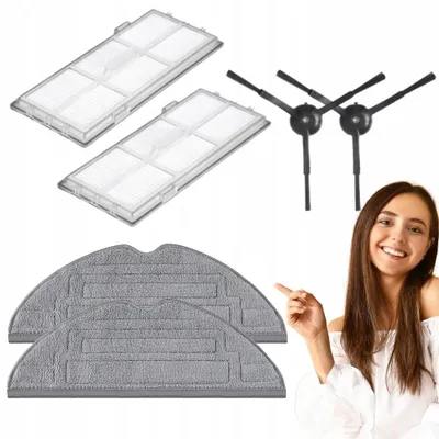 Image de Ensemble de brosses, filtres et balais pour robot Roborock S8, S8 Plus, S8 Max