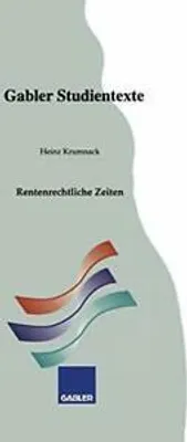 Obrázok produktu pre Rentenrechtliche Zeiten