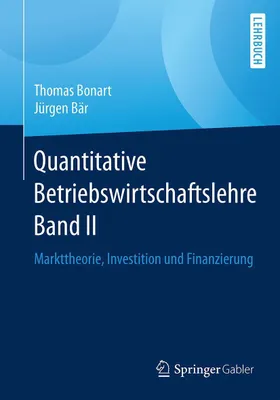 Produktbild von Quantitative Betriebswirtschaftslehre Band II