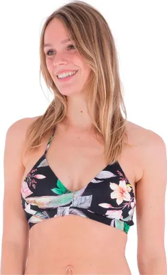Produktbild von Hurley Flora Adjustable Bikinioberteil Schwarz XS Frau Schwarz XS